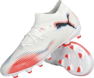 Dětské kopačky lisovky Puma Future 8 Pro FG/AG bílé