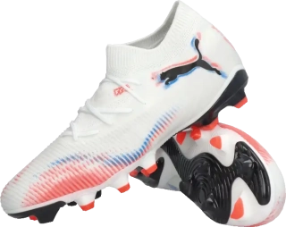 Pánské kopačky lisovky Puma Future 8 Match FG/AG bílé