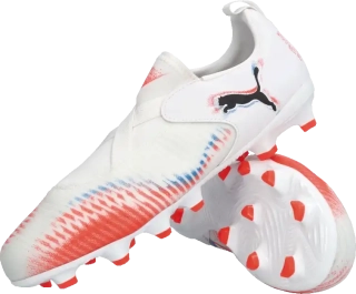 Dětské kopačky lisovky Puma Future 8 Match LL FG/AG bílé