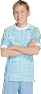 Dětský venkovní fotbalový dres Adidas Juventus FC 25/26 blankytný