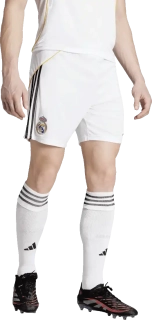 Pánské domácí fotbalové šortky Adidas Real Madrid 25/26 bílé