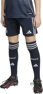 Dětské venkovní fotbalové šortky Adidas Real Madrid 25/26 modré