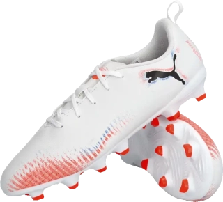 Dětské kopačky lisovky Puma Future 8 Play FG/AG bílé