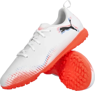 Dětské kopačky turfy Puma Future 8 Play TT bílé