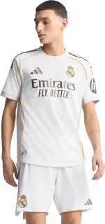 Pánský domácí zápasový dres Adidas Real Madrid 25/26 bílý