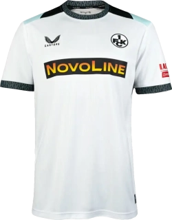 Pánský venkovní fotbalový dres Castore 1. FC Kaiserslautern 25/26 bílý