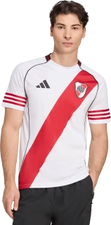 Pánský domácí fotbalový dres Adidas River Plate 25/26 bílý