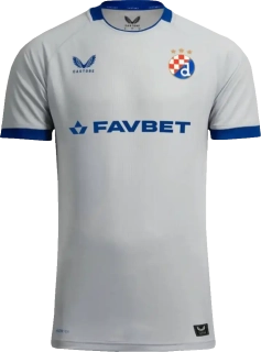 Panský venkovní fotbalový dres Castore Dinamo Záhřeb 25/26 šedý