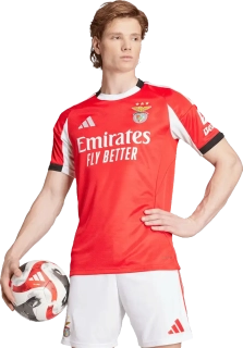 Pánský domácí fotbalový dres Adidas SL Benfica 25/26 červený