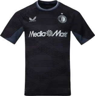 Pánský venkovní dres Castore Feyenoord Rotterdam 25/26 černý
