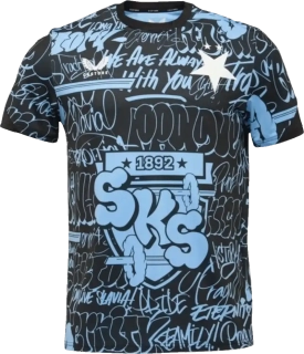 Pánský předzápasový dres Castore SK Slavia Praha 25/26 modro-černý