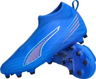 Dětské lisovky Puma Ultra 6 Match+ LL FG/AG BTK modré