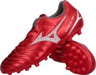 Dětské kopačky lisovky Mizuno Monarcida Neo III Select 40th AG červené