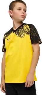 Dětský domácí fotbalový dres Puma Borussia Dortmund 25/26 žluto-černý