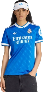 Dámský třetí fotbalový dres Adidas Real Madrid 25/26 modrý