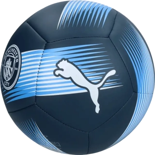 Fotbalový míč Puma Manchester City 25/26 velikost 5 modrý