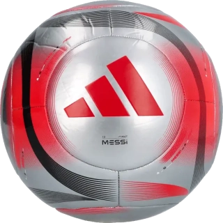 Fotbalový míč Adidas Messi Club velikost 4 stříbrný2