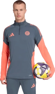 Pánský tréninkový top Adidas FC Bayern Mnichov 25/26 šedý