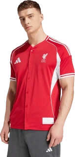 Pánská košile Adidas Liverpool FC 25/26 US Pack červená