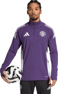 Pánský tréninkový top Adidas Manchester United 25/26 fialový