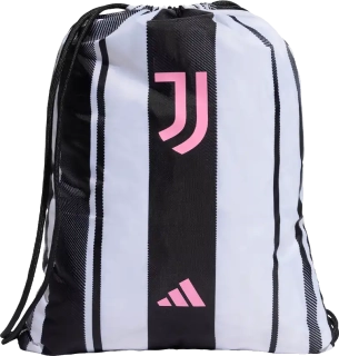 Unisex sportovní vak Adidas Juventus FC 25/26 bílo-černý 16 litrů