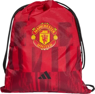 Unisex sportovní vak Adidas Manchester United 25/26 červený 16 litrů