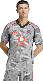 Pánský venkovní fotbalový dres Adidas Orlando Pirates FC 25/26 šedý