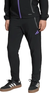 Dětské kalhoty Adidas Manchester United 25/26 Competition Vis Tech Travel černé