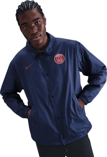 Pánská trenérská bunda Nike PSG 25/26 Club modrá