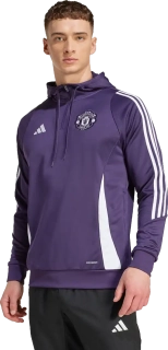 Pánská tréninková mikina Adidas Manchester United 25/26 fialová