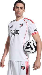 Pánský domácí fotbalový dres Adidas Besiktas JK 25/26 bílý