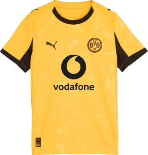 Dětský pohárový fotbalový dres Puma Borussia Dortmund 25/26 Cup žlutý