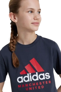 Dětské tričko Adidas Manchester United 25/26 Tee tmavě modré