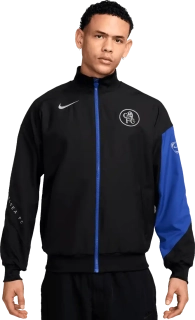 Pánská prezentační bunda Nike Chelsea FC 25/26 Strike Anthem černá