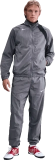 Pánská sportovní bunda Nike PSG 25/26 Total 90 Repel šedá