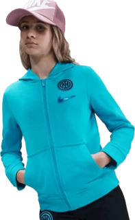 Dětská mikina s kapucí Nike Inter Milan 25/26 Club modrá