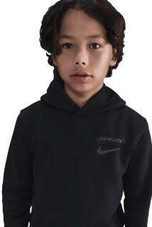 Dětská mikina s kapucí Nike Tottenham Hotspur 25/26 Club černá