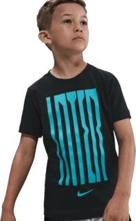 Dětské fotbalové tričko Nike Inter Milan 25/26 Wordmark Tee černé