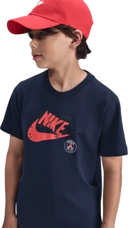 Dětské fotbalové tričko Nike PSG 25/26 Futura Tee modré
