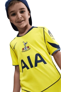 Dětský třetí fotbalový dres Nike Tottenham Hotspur 25/26 žlutý