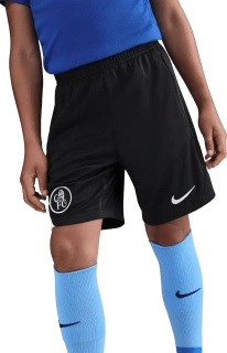 Dětské pleteninové kraťasy Nike Chelsea FC 25/26 Strike černé