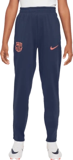 Dětské pleteninové kalhoty Nike FC Barcelona 25/26 Strike modré