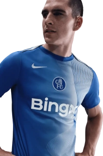 Pánský předzápasový dres Nike Chelsea FC 25/26 Academy Pro modrý