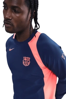 Pánská mikina Nike FC Barcelona 25/26 Total 90 Crew tmavě modrá