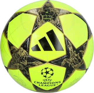 Fotbalový míč Adidas UCL League 25/26 Winter velikost 4 žlutý