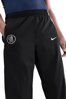 Pánské tkané sportovní kalhoty Nike Chelsea FC 25/26 Woven černé