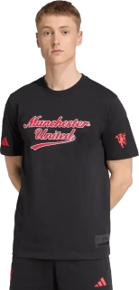 Pánské tričko Adidas Manchester United 25/26 US Tee černé