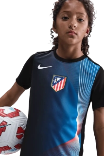 Dětský předzápasový dres Nike Atlético Madrid 25/26 Academy Pro modro-černý