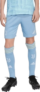 Dětské venkovní fotbalové šortky Adidas Juventus FC 25/26 blankytné