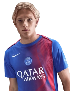 Pánský předzápasový dres Nike PSG 25/26 Academy Pro modrý2